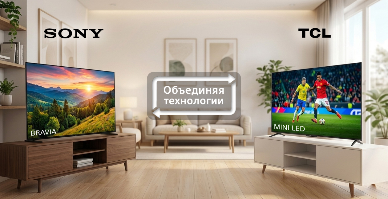 НОВАЯ ЭРА ДОМАШНИХ РАЗВЛЕЧЕНИЙ: SONY И TCL ОБЪЕДИНЯЮТ ТЕХНОЛОГИИ