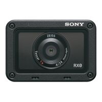 SONY DSC-RX0 КОМПАКТНЫЙ ФОТОАППАРАТ купить в официальном интернет-магазине Sony в Москве