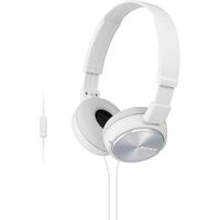 SONY MDR-ZX310AP НАУШНИКИ НАКЛАДНЫЕ, БЕЛЫЕ купить в официальном интернет-магазине Sony в Москве
