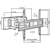 TAUREX OLIMP-606 КРОНШТЕЙН ПОВОРОТНЫЙ купить в официальном интернет-магазине Sony в Москве