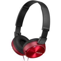 SONY MDR-ZX310AP НАУШНИКИ НАКЛАДНЫЕ, КРАСНЫЕ купить в официальном интернет-магазине Sony в Москве