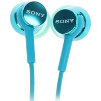 SONY MDR-EX155AP НАУШНИКИ ВНУТРИКАНАЛЬНЫЕ, ГОЛУБЫЕ купить в официальном интернет-магазине Sony в Москве