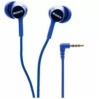 SONY MDR-EX155AP НАУШНИКИ ВНУТРИКАНАЛЬНЫЕ, СИНИЕ купить в официальном интернет-магазине Sony в Москве