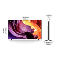 SONY BRAVIA KD-55X80K ТЕЛЕВИЗОР 4K UHD, МАЛАЙЗИЯ купить в официальном интернет-магазине Sony в Москве