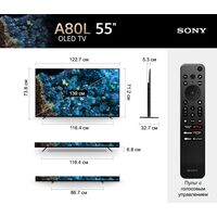 SONY BRAVIA XR-55A80L ТЕЛЕВИЗОР OLED, МАЛАЙЗИЯ купить в официальном интернет-магазине Sony в Москве