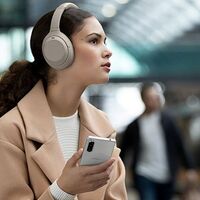 SONY WH-1000XM4 НАКЛАДНЫЕ НАУШНИКИ, СЕРЕБРИСТЫЕ купить в официальном интернет-магазине Sony в Москве