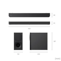 SONY HT-S400 САУНДБАР 2.1 С BLUETOOTH купить в официальном интернет-магазине Sony в Москве
