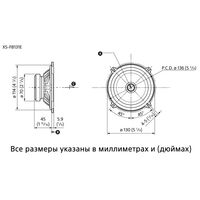 SONY XS-FB131E ДВУКОНУСНАЯ ПОЛНОЧАСТОТНАЯ 13 СМ купить в официальном интернет-магазине Sony в Москве