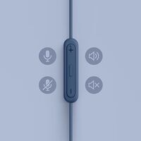 SONY IER-EX15C НАУШНИКИ С USB TYPE-C, СИНИЕ купить в официальном интернет-магазине Sony в Москве