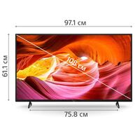 SONY BRAVIA KD-43X75K ТЕЛЕВИЗОР 4K UHD, ВЬЕТНАМ купить в официальном интернет-магазине Sony в Москве