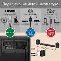 SONY HT-S500RF САУНДБАР 5.1 С BLUETOOTH купить в официальном интернет-магазине Sony в Москве