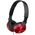 SONY MDR-ZX310AP НАУШНИКИ НАКЛАДНЫЕ, КРАСНЫЕ купить в официальном интернет-магазине Sony в Москве
