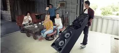 SONY MHC-V90DW АУДИОСИСТЕМА МОЩНОГО ЗВУКА купить в официальном интернет-магазине Sony в Москве