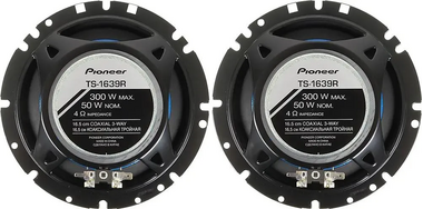 PIONEER TS-1639R 3-ПОЛОСНАЯ КОАКСИАЛЬНАЯ АС (16.5 СМ) купить в официальном интернет-магазине Sony в Москве