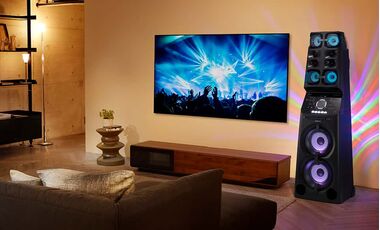 SONY MHC-V90DW АУДИОСИСТЕМА МОЩНОГО ЗВУКА купить в официальном интернет-магазине Sony в Москве