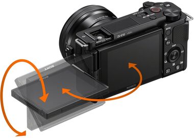 SONY ZV-E10B ФОТОАППАРАТ С БАЙОНЕТОМ E-СЕРИИ купить в официальном интернет-магазине Sony в Москве
