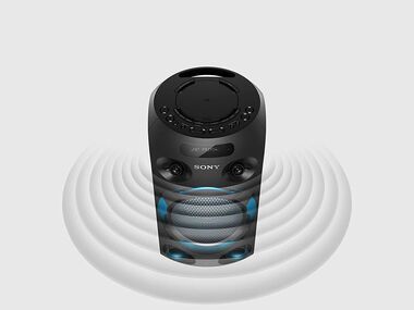 SONY MHC-V02 АУДИОСИСТЕМА МОЩНОГО ЗВУКА купить в официальном интернет-магазине Sony в Москве