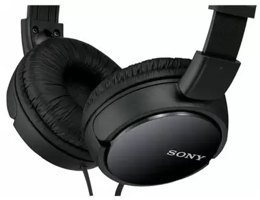 SONY MDR-ZX110AP НАУШНИКИ НАКЛАДНЫЕ, ЧЁРНЫЕ купить в официальном интернет-магазине Sony в Москве