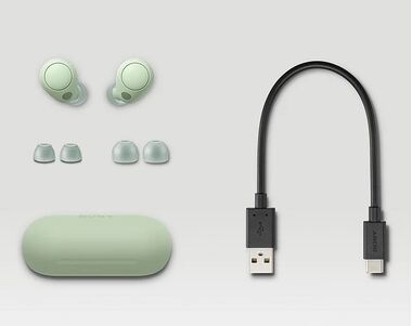 SONY WF-C700N НАУШНИКИ TWS, СЕРО-ЗЕЛЕНЫЕ купить в официальном интернет-магазине Sony в Москве