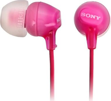 SONY MDR-EX15AP НАУШНИКИ, РОЗОВЫЕ купить в официальном интернет-магазине Sony в Москве