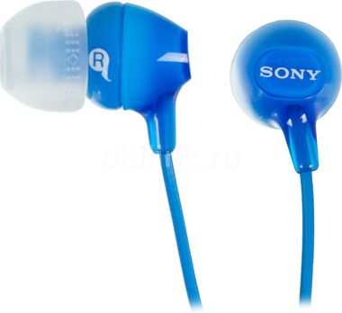 SONY MDR-EX15LP НАУШНИКИ, СИНИЕ купить в официальном интернет-магазине Sony в Москве
