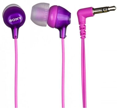 SONY MDR-EX15AP НАУШНИКИ, ФИОЛЕТОВЫЕ купить в официальном интернет-магазине Sony в Москве