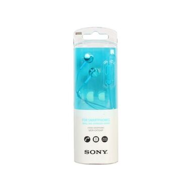 SONY MDR-EX155AP НАУШНИКИ ВНУТРИКАНАЛЬНЫЕ, ГОЛУБЫЕ купить в официальном интернет-магазине Sony в Москве
