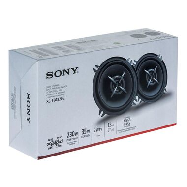 SONY XS-FB1320E 2‑ПОЛОСНАЯ КОАКСИАЛЬНАЯ АС 13 СМ купить в официальном интернет-магазине Sony в Москве