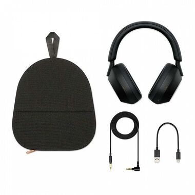SONY WH-1000XM5 НАКЛАДНЫЕ НАУШНИКИ, ЧЁРНЫЕ купить в официальном интернет-магазине Sony в Москве