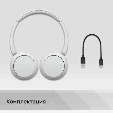 SONY WH-CH520 НАУШНИКИ НАКЛАДНЫЕ, БЕЛЫЕ купить в официальном интернет-магазине Sony в Москве