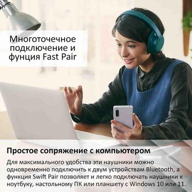 SONY WH-CH720N НАУШНИКИ НАКЛАДНЫЕ, СИНИЕ купить в официальном интернет-магазине Sony в Москве