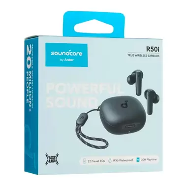 НАУШНИКИ ANKER SOUNDCORE R50I, ЧЕРНЫЕ купить в официальном интернет-магазине Sony в Москве