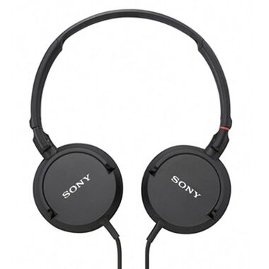 SONY MDR-ZX110AP НАУШНИКИ НАКЛАДНЫЕ, ЧЁРНЫЕ купить в официальном интернет-магазине Sony в Москве