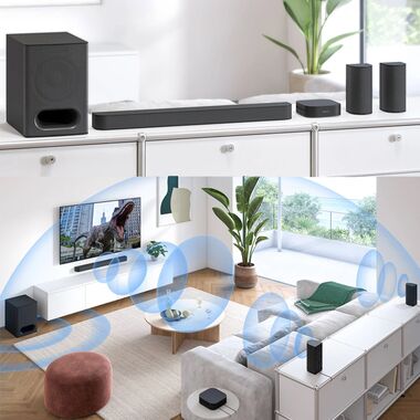 SONY HT-S60 САУНДБАР 5.1 С BLUETOOTH, HDMI И БЕСПРОВОДНЫМИ ТЫЛОВЫМИ КОЛОНКАМИ купить в официальном интернет-магазине Sony в Москве