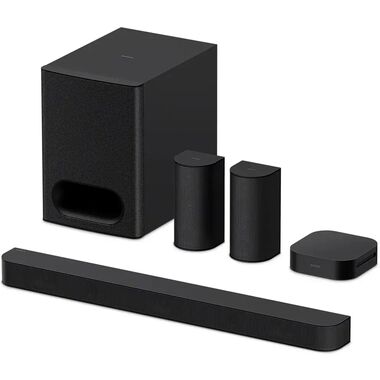 SONY HT-S60 САУНДБАР 5.1 С BLUETOOTH, HDMI И БЕСПРОВОДНЫМИ ТЫЛОВЫМИ КОЛОНКАМИ купить в официальном интернет-магазине Sony в Москве
