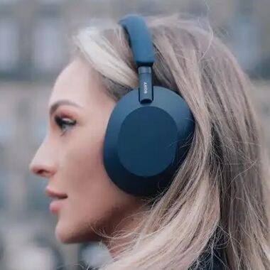 SONY WH-1000XM5 НАКЛАДНЫЕ НАУШНИКИ, СИНИЕ купить в официальном интернет-магазине Sony в Москве
