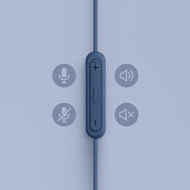 SONY IER-EX15C НАУШНИКИ С USB TYPE-C, СИНИЕ купить в официальном интернет-магазине Sony в Москве