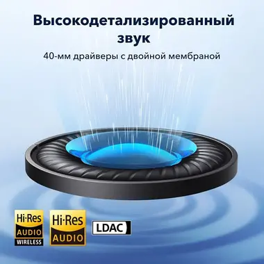 НАУШНИКИ ANKER SOUNDCORE SPACE Q45, ЧЕРНЫЙ купить в официальном интернет-магазине Sony в Москве