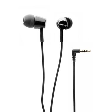 SONY MDR-EX155AP НАУШНИКИ ВНУТРИКАНАЛЬНЫЕ, ЧЁРНЫЕ купить в официальном интернет-магазине Sony в Москве