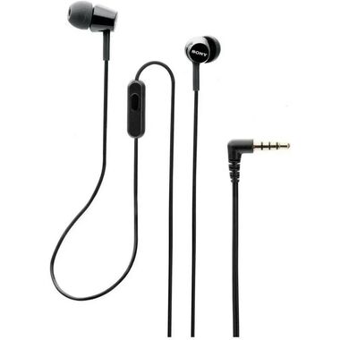 SONY MDR-EX155AP НАУШНИКИ ВНУТРИКАНАЛЬНЫЕ, ЧЁРНЫЕ купить в официальном интернет-магазине Sony в Москве