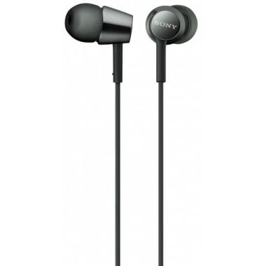 SONY MDR-EX155AP НАУШНИКИ ВНУТРИКАНАЛЬНЫЕ, ЧЁРНЫЕ купить в официальном интернет-магазине Sony в Москве