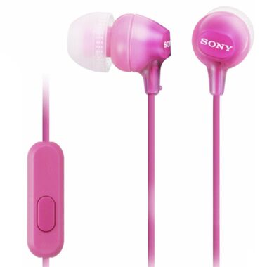 SONY MDR-EX15AP НАУШНИКИ, РОЗОВЫЕ купить в официальном интернет-магазине Sony в Москве