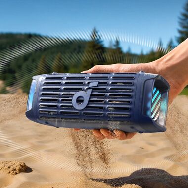 SOUNDCORE BOOM 3I ПОРТАТИВНАЯ КОЛОНКА 50 ВТ, СИНЯЯ купить в официальном интернет-магазине Sony в Москве