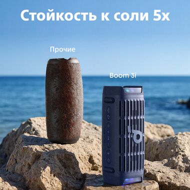SOUNDCORE BOOM 3I ПОРТАТИВНАЯ КОЛОНКА 50 ВТ, СИНЯЯ купить в официальном интернет-магазине Sony в Москве