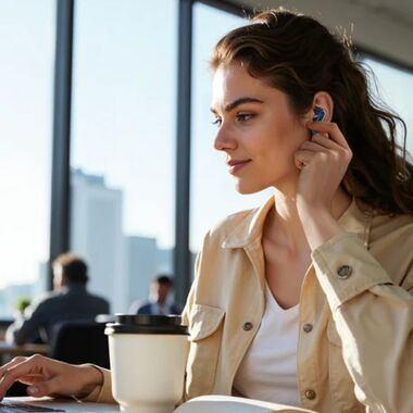 SOUNDCORE LIBERTY 5 НАУШНИКИ TWS, СИНИЕ купить в официальном интернет-магазине Sony в Москве