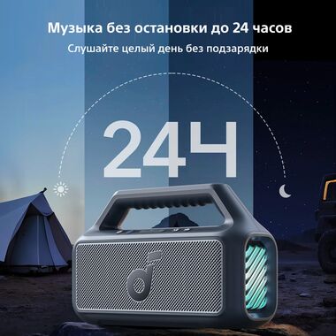 SOUNDCORE BOOM 2 ПОРТАТИВНАЯ КОЛОНКА 80 ВТ, СИНЯЯ купить в официальном интернет-магазине Sony в Москве