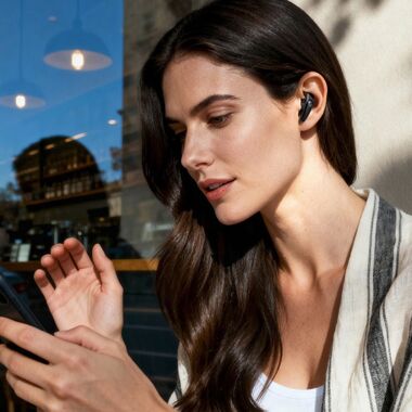SOUNDCORE LIBERTY BUDS НАУШНИКИ TWS, ЧЁРНЫЕ купить в официальном интернет-магазине Sony в Москве