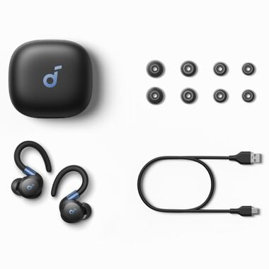 SOUNDCORE SPORT X20 НАУШНИКИ TWS, ЧЁРНЫЕ купить в официальном интернет-магазине Sony в Москве