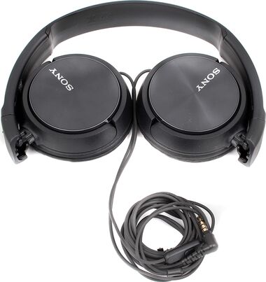 SONY MDR-ZX310AP НАУШНИКИ НАКЛАДНЫЕ, ЧЁРНЫЕ купить в официальном интернет-магазине Sony в Москве