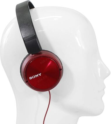 SONY MDR-ZX310AP НАУШНИКИ НАКЛАДНЫЕ, КРАСНЫЕ купить в официальном интернет-магазине Sony в Москве